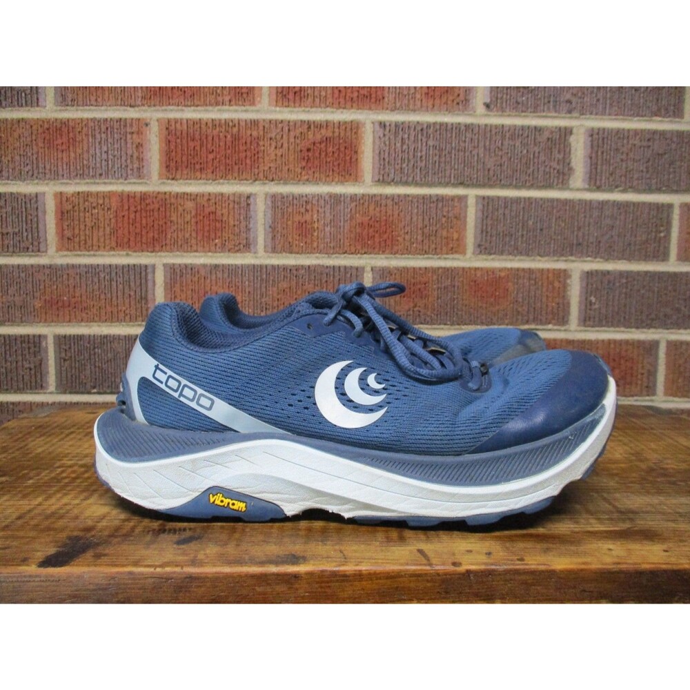 Topo Athletic Womens Ultraventure 3 Blue 5MM Drop Running Sneakers Shoes 8.5